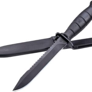 FACA GLOCK FIELD FIXED BLADE KNIFE - PRETA - LÂMINA FIXA DE ALTO DESEMPENHO