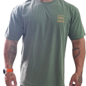 CAMISETA GLOCK OEM PERFECTION T-SHIRT - VERDE OLIVA - TAM. XL